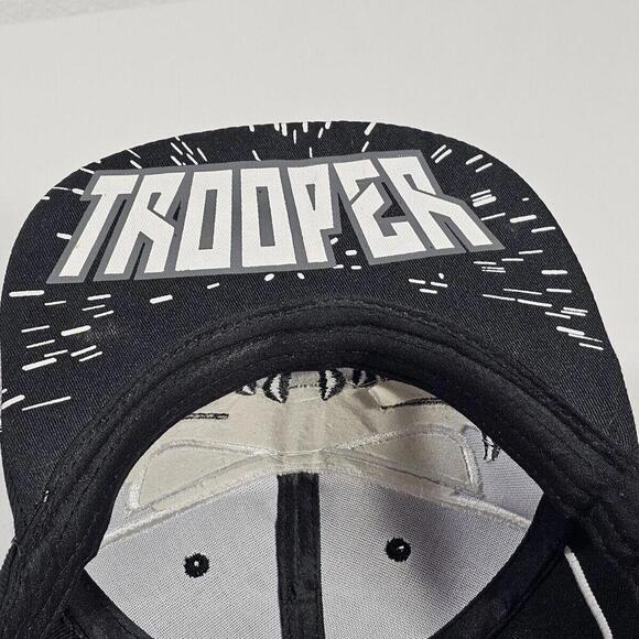 Star Wars Storm Trooper Vader Clone Black Snapback Hat - Picture 7 of 7